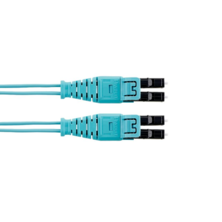 <strong>PANDUIT OPTI-CORE</strong><br/>PUSH-PULL OM4 LC DUPLEX FIBER PATCH CORDS<br/><strong>Configurable Options</strong>